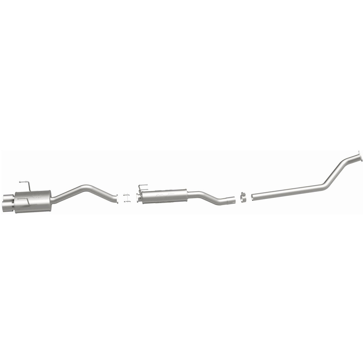 Street Series Stainless Cat-Back System MagnaFlow Exhaust Products Exhaust System Kit  AXOPROS