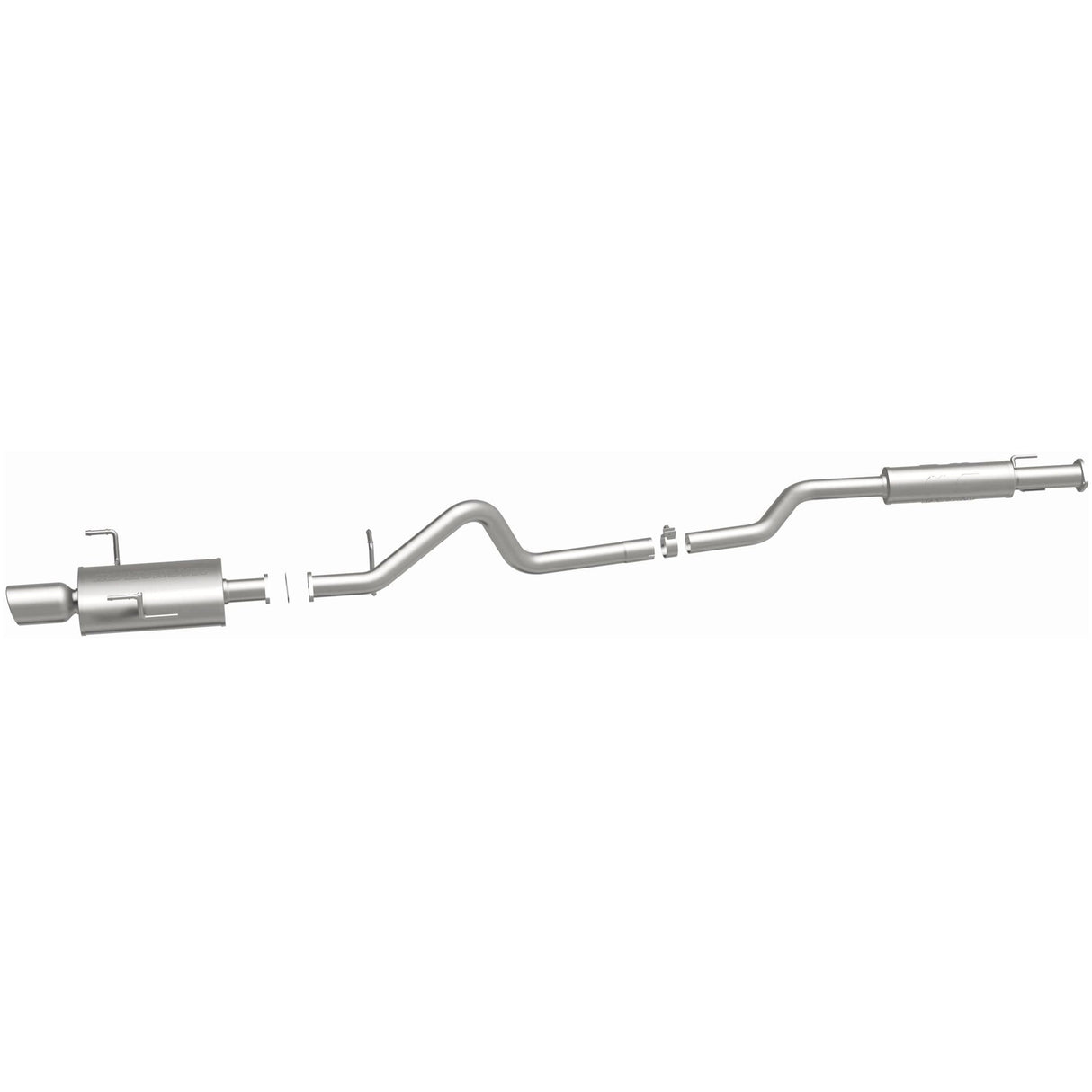 Street Series Stainless Cat-Back System MagnaFlow Exhaust Products Exhaust System Kit  AXOPROS