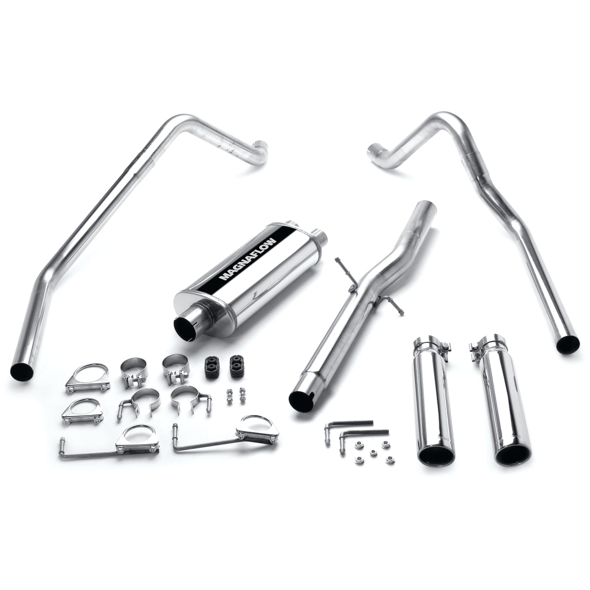Street Series Stainless Cat-Back System MagnaFlow Exhaust Products Exhaust System Kit  AXOPROS