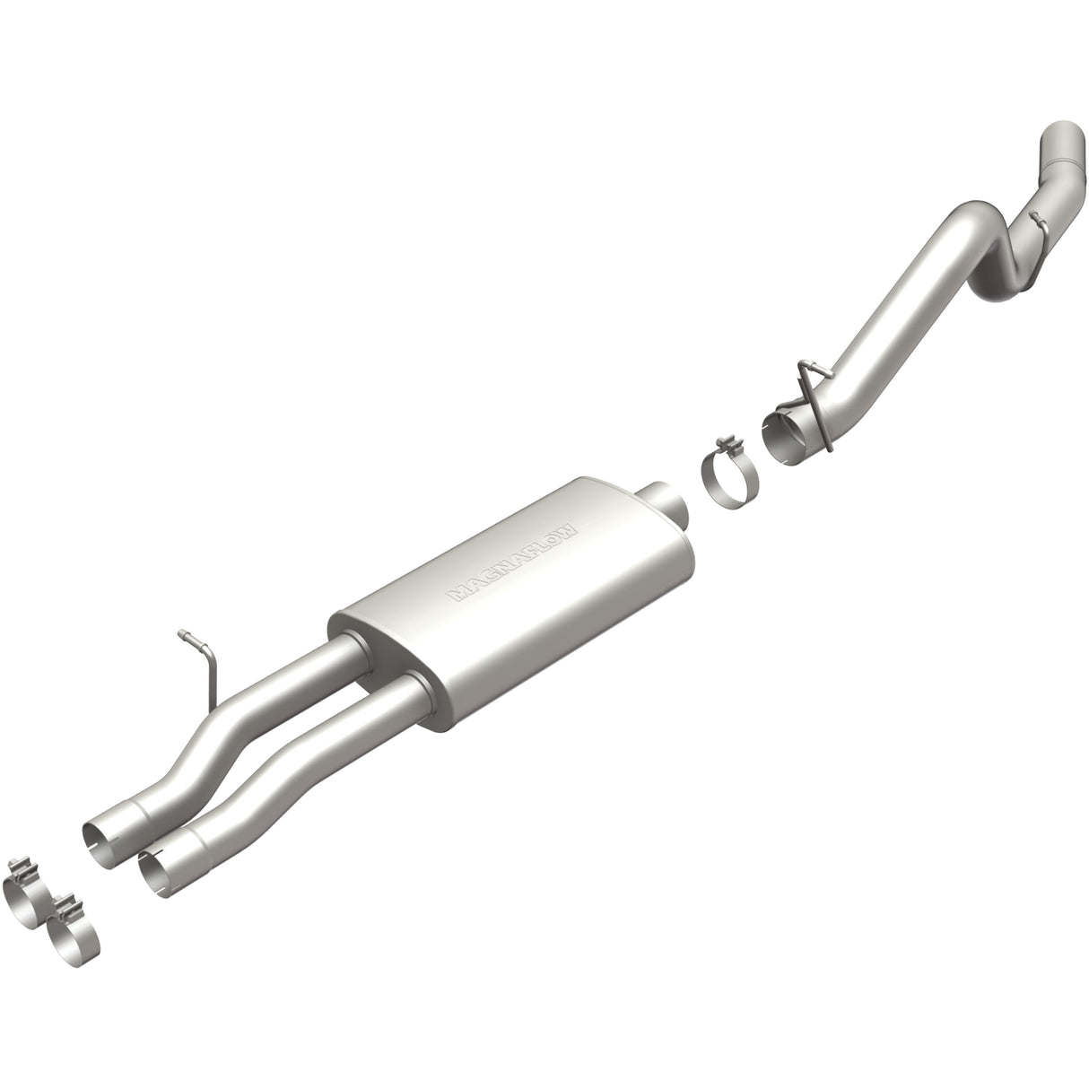 Street Series Stainless Cat-Back System MagnaFlow Exhaust Products Exhaust System Kit  AXOPROS