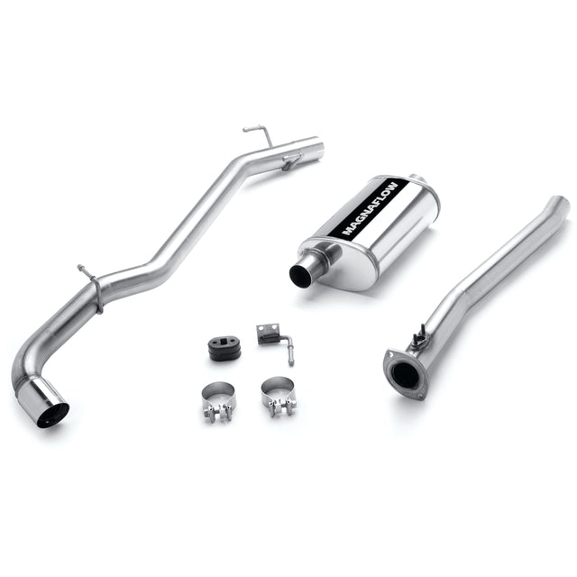 Street Series Stainless Cat-Back System MagnaFlow Exhaust Products Exhaust System Kit  AXOPROS