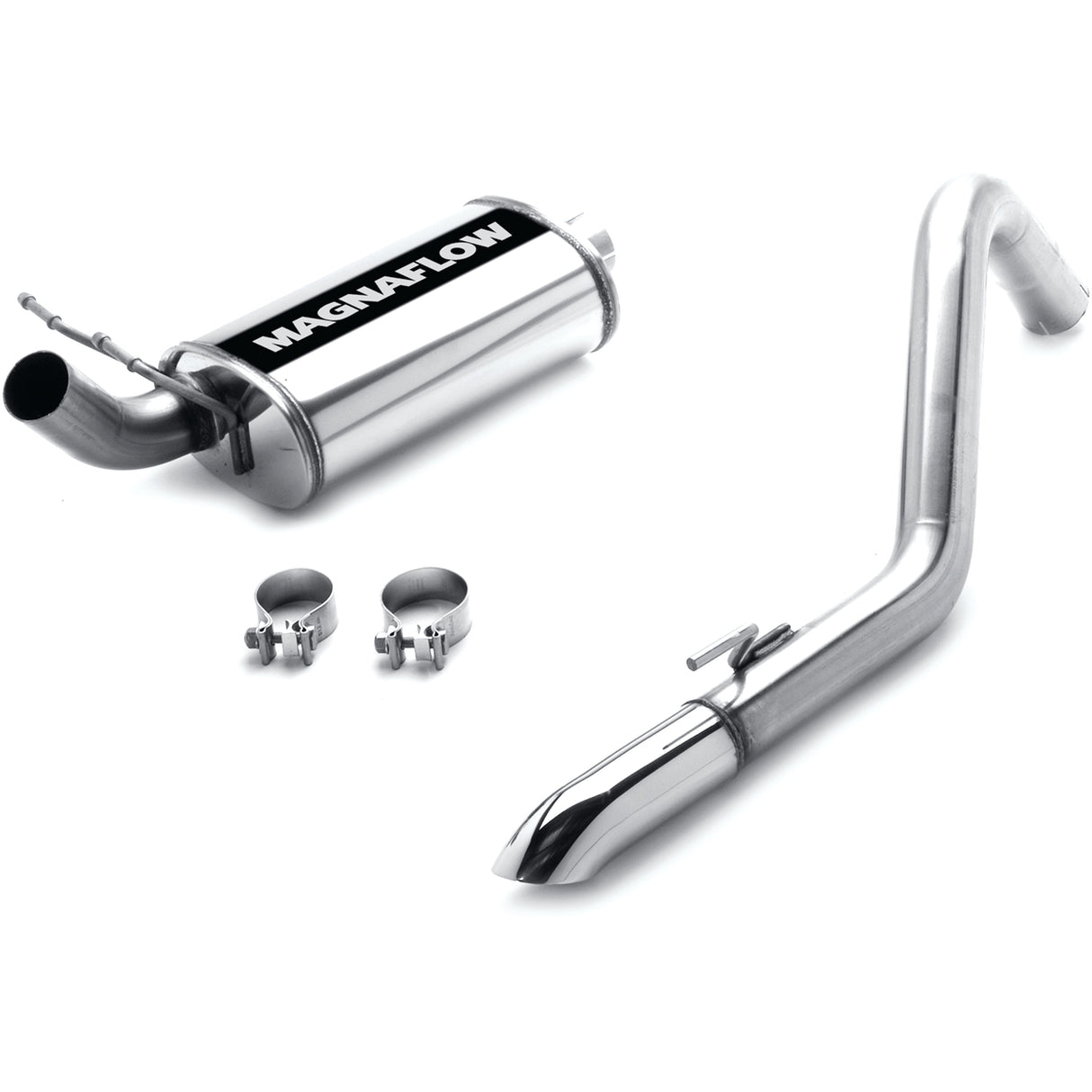Street Series Stainless Cat-Back System MagnaFlow Exhaust Products Exhaust System Kit  AXOPROS