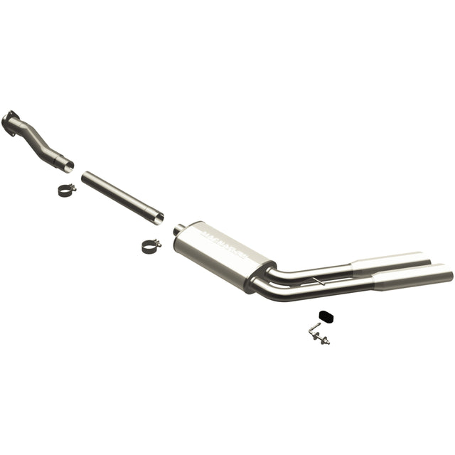 Street Series Stainless Cat-Back System MagnaFlow Exhaust Products Exhaust System Kit  AXOPROS