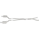 Street Series Stainless Cat-Back System MagnaFlow Exhaust Products Exhaust System Kit  AXOPROS