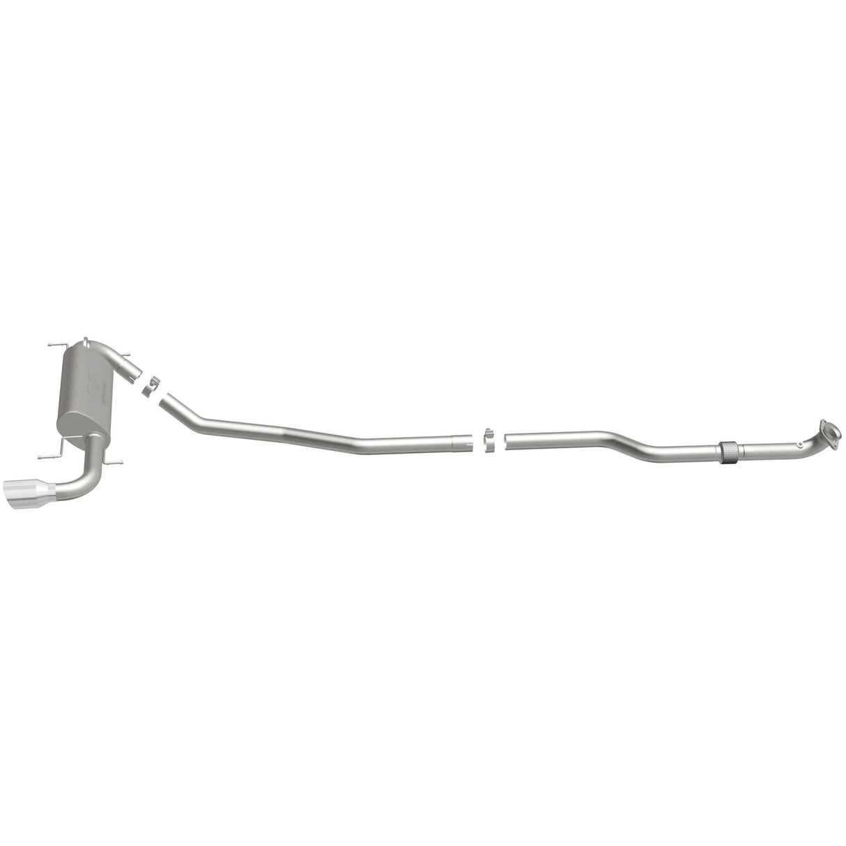 Street Series Stainless Cat-Back System MagnaFlow Exhaust Products Exhaust System Kit  AXOPROS