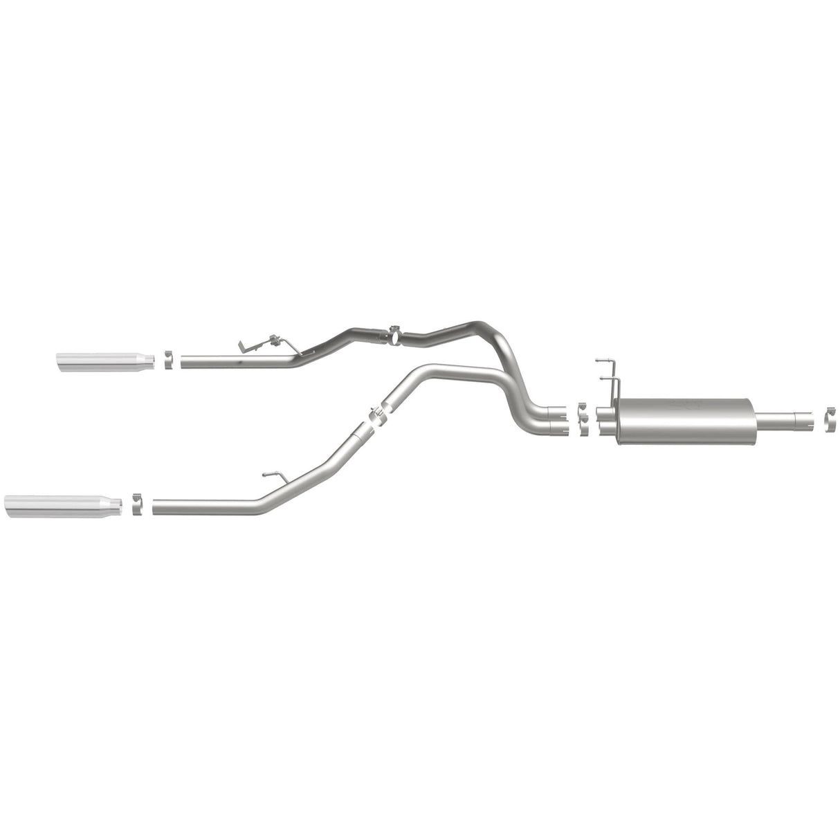 Street Series Stainless Cat-Back System MagnaFlow Exhaust Products Exhaust System Kit  AXOPROS