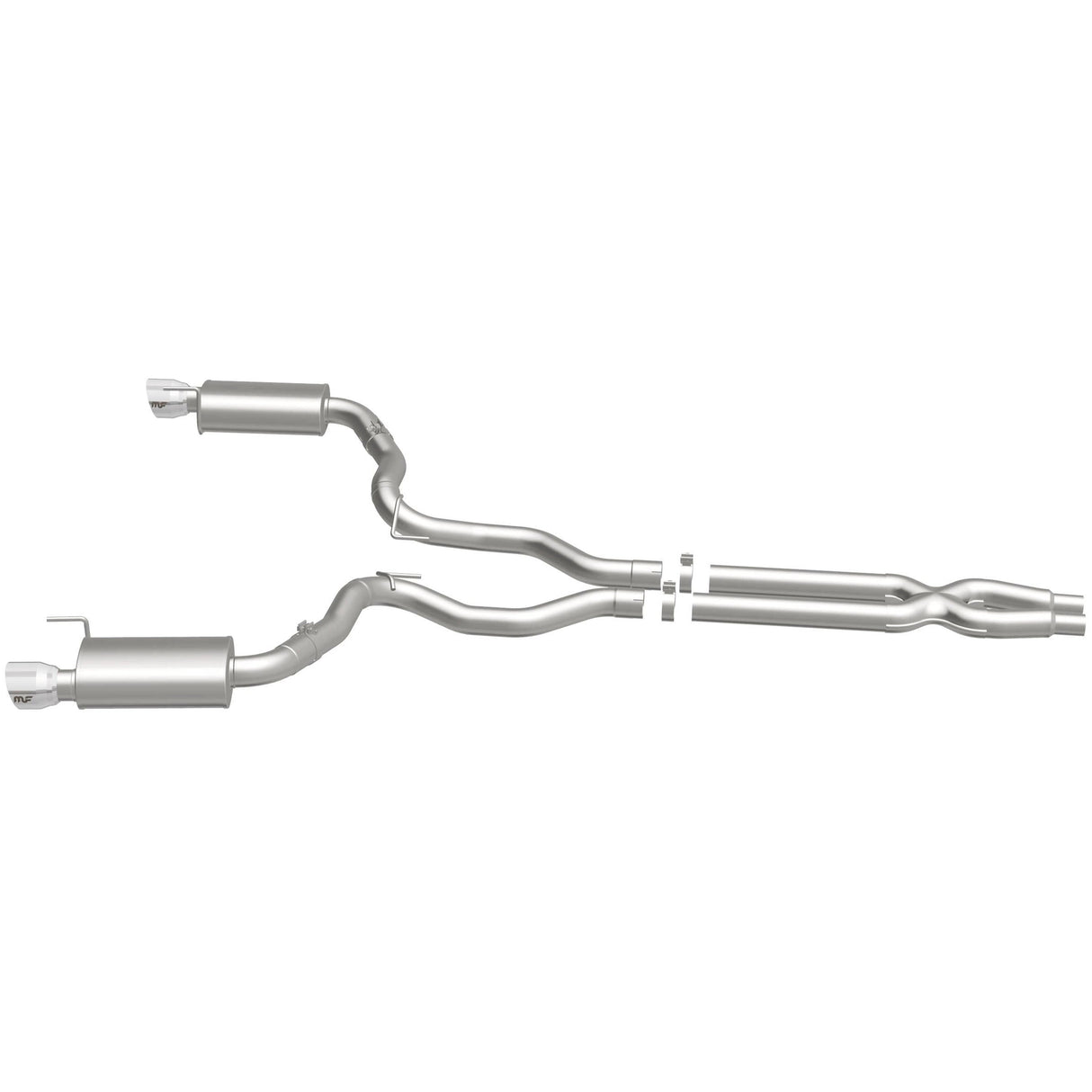 Street Series Stainless Cat-Back System MagnaFlow Exhaust Products Exhaust System Kit  AXOPROS