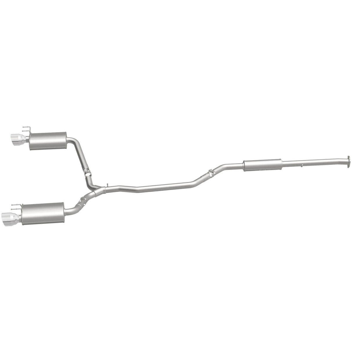 Street Series Stainless Cat-Back System MagnaFlow Exhaust Products Exhaust System Kit  AXOPROS