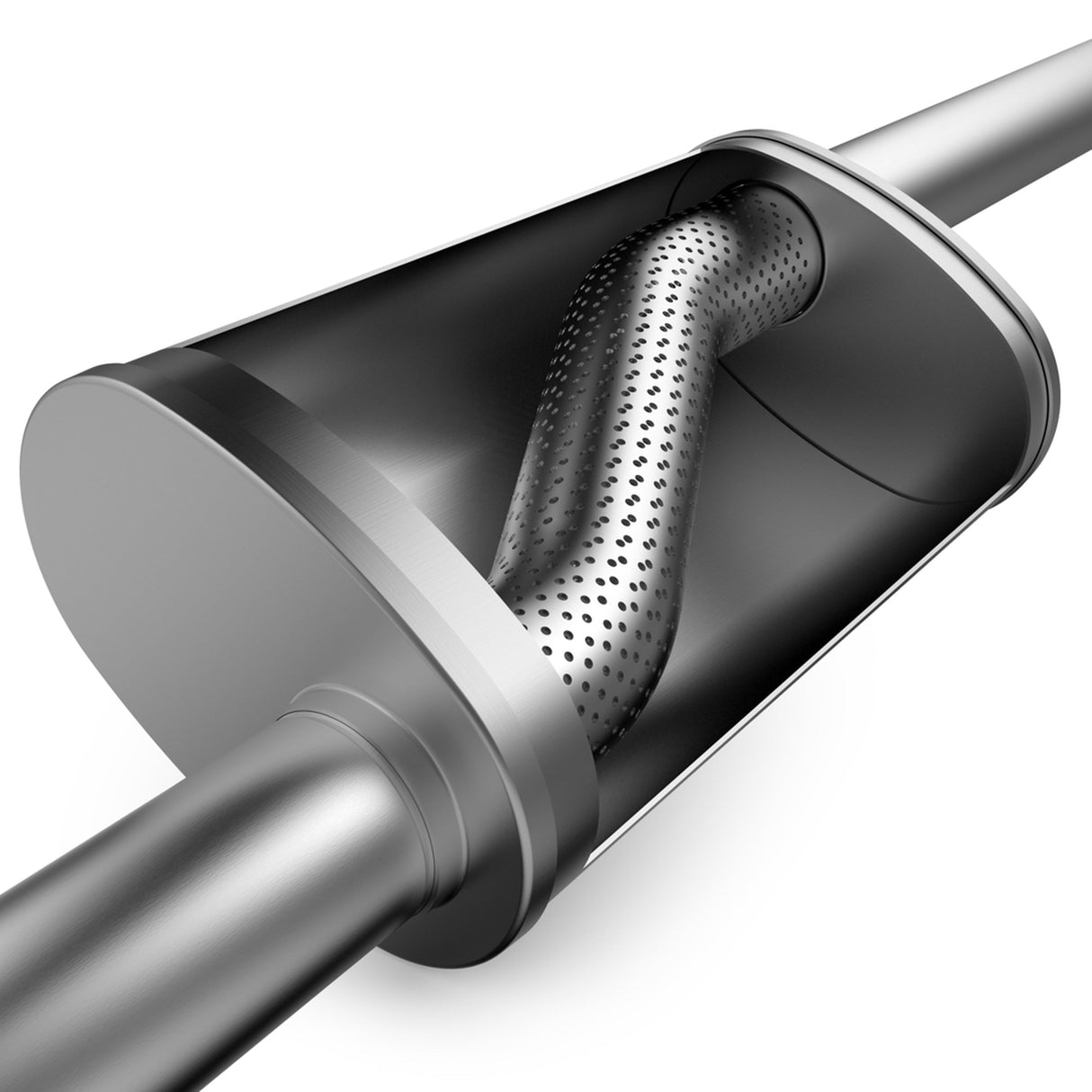 Street Series Stainless Cat-Back System MagnaFlow Exhaust Products Exhaust System Kit  AXOPROS