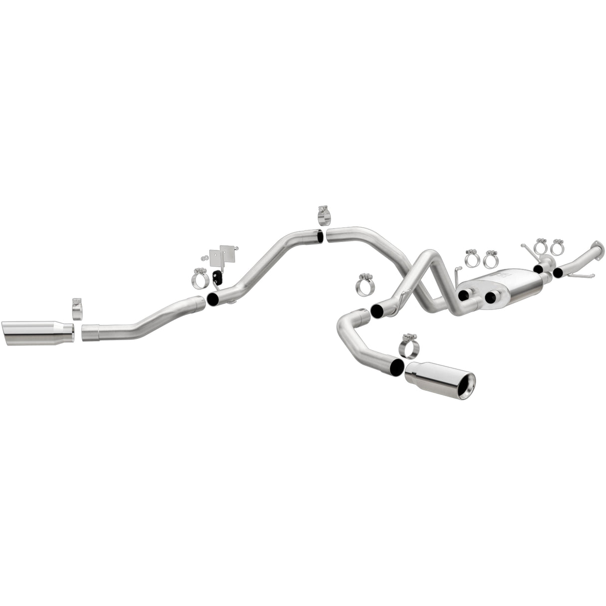 Street Series Stainless Cat-Back System MagnaFlow Exhaust Products Exhaust System Kit  AXOPROS