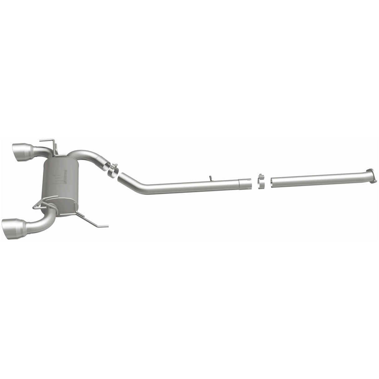 Street Series Stainless Cat-Back System MagnaFlow Exhaust Products Exhaust System Kit  AXOPROS