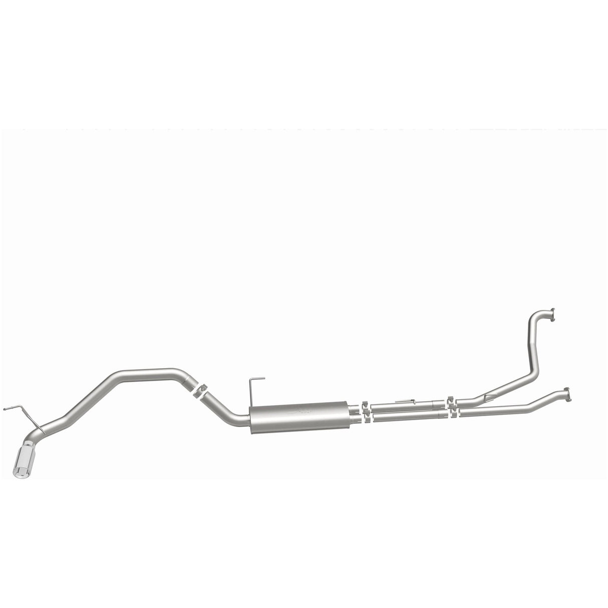 Street Series Stainless Cat-Back System MagnaFlow Exhaust Products Exhaust System Kit  AXOPROS