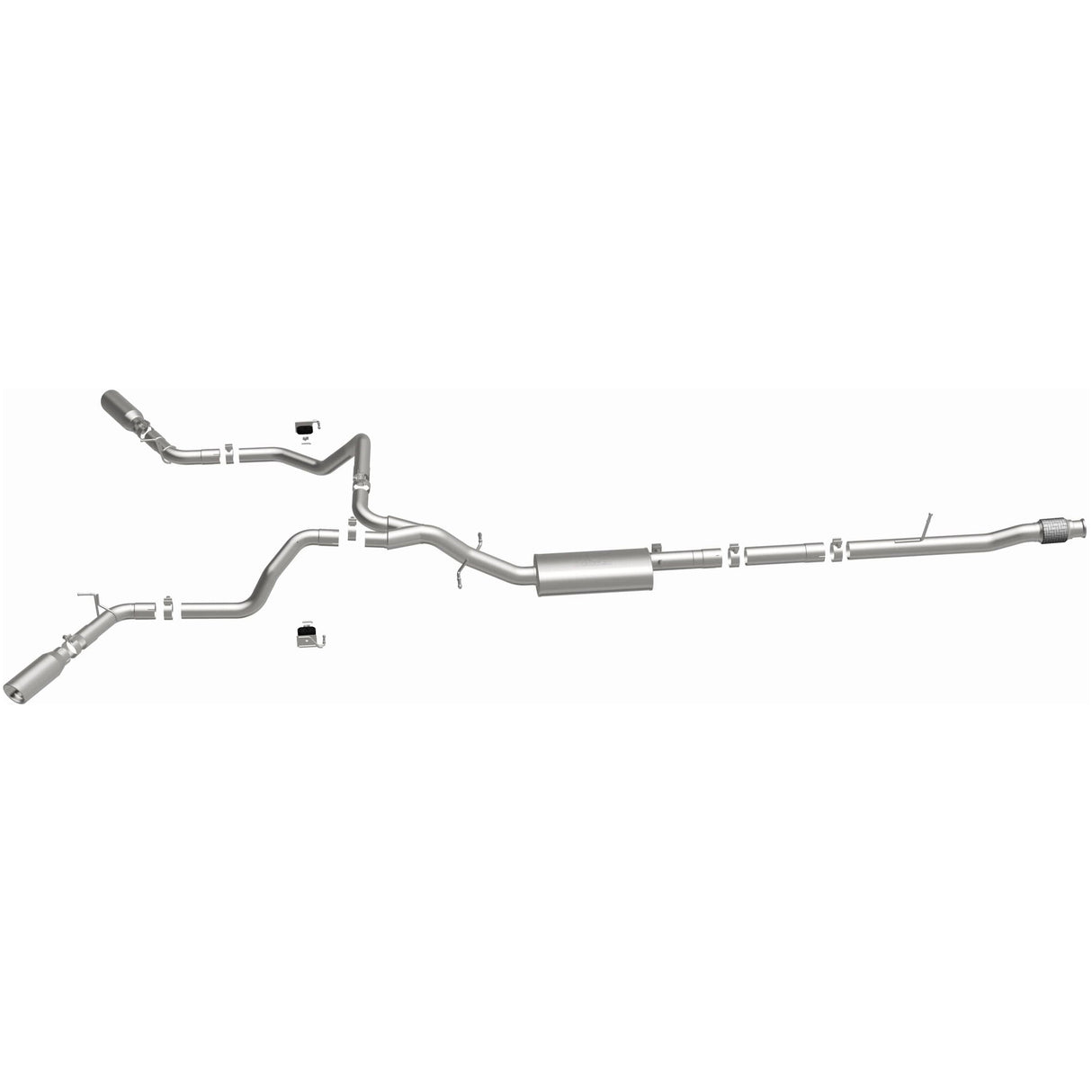 Street Series Stainless Cat-Back System MagnaFlow Exhaust Products Exhaust System Kit  AXOPROS