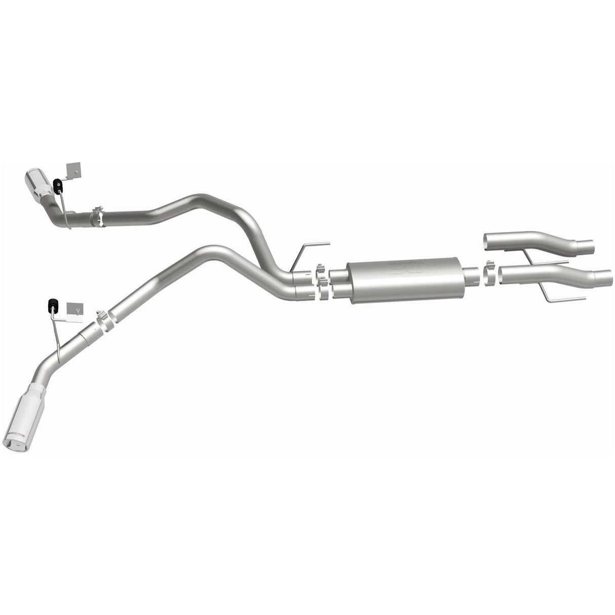 Street Series Stainless Cat-Back System MagnaFlow Exhaust Products Exhaust System Kit  AXOPROS