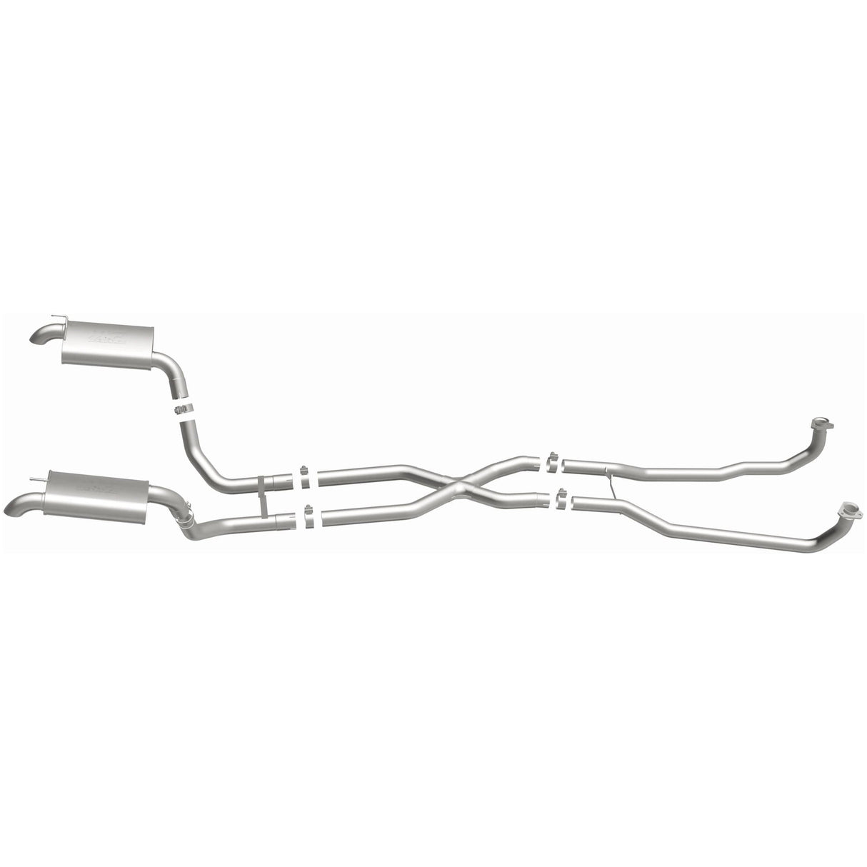 Street Series Stainless Crossmember-Back System MagnaFlow Exhaust Products Exhaust System Kit  AXOPROS