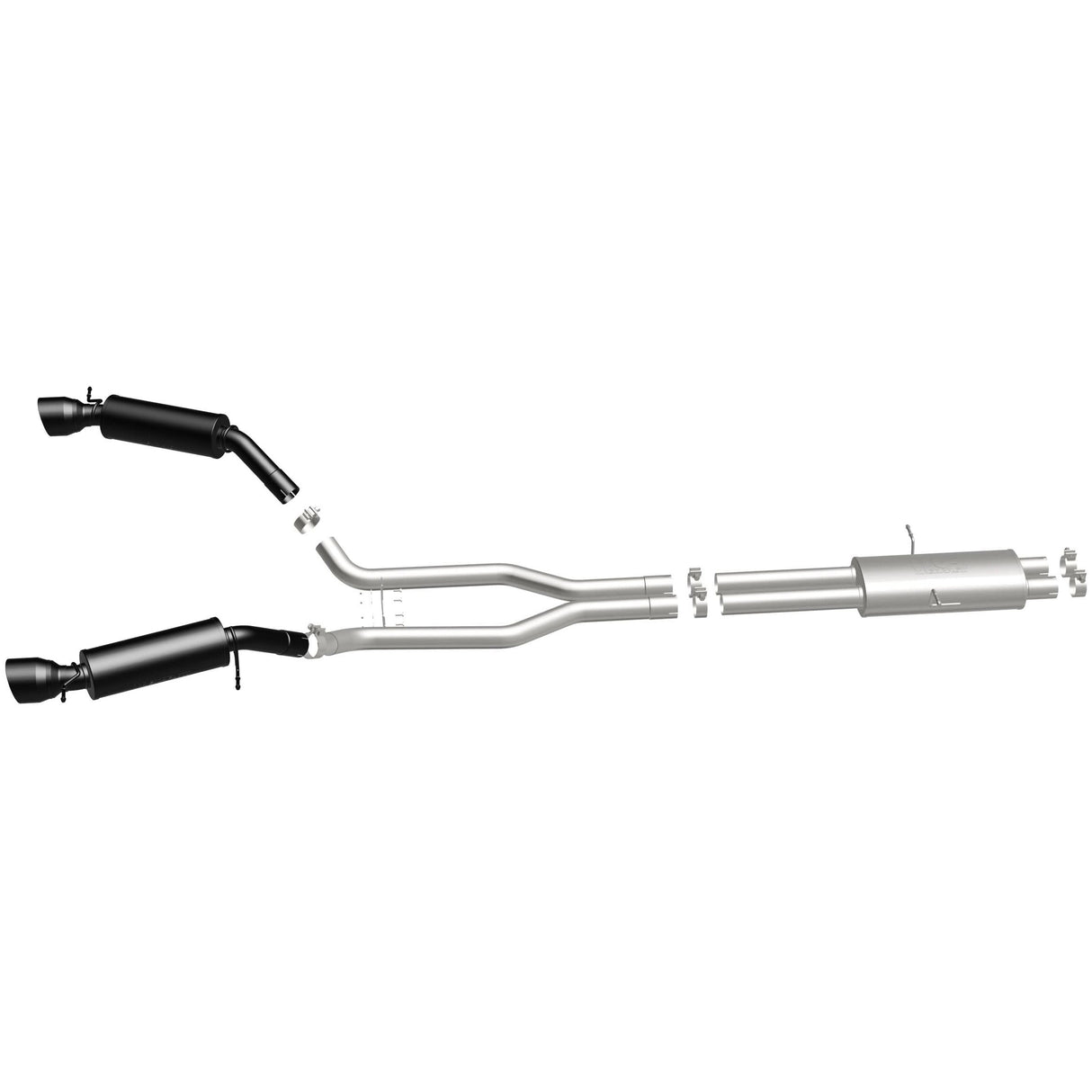 Touring Series Black Cat-Back System MagnaFlow Exhaust Products Exhaust System Kit  AXOPROS