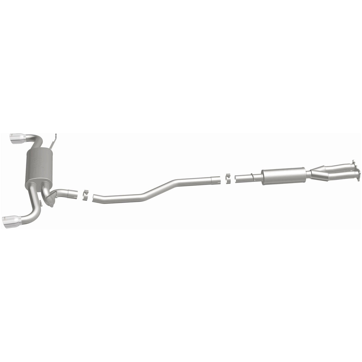 Touring Series Stainless Cat-Back System MagnaFlow Exhaust Products Exhaust System Kit  AXOPROS