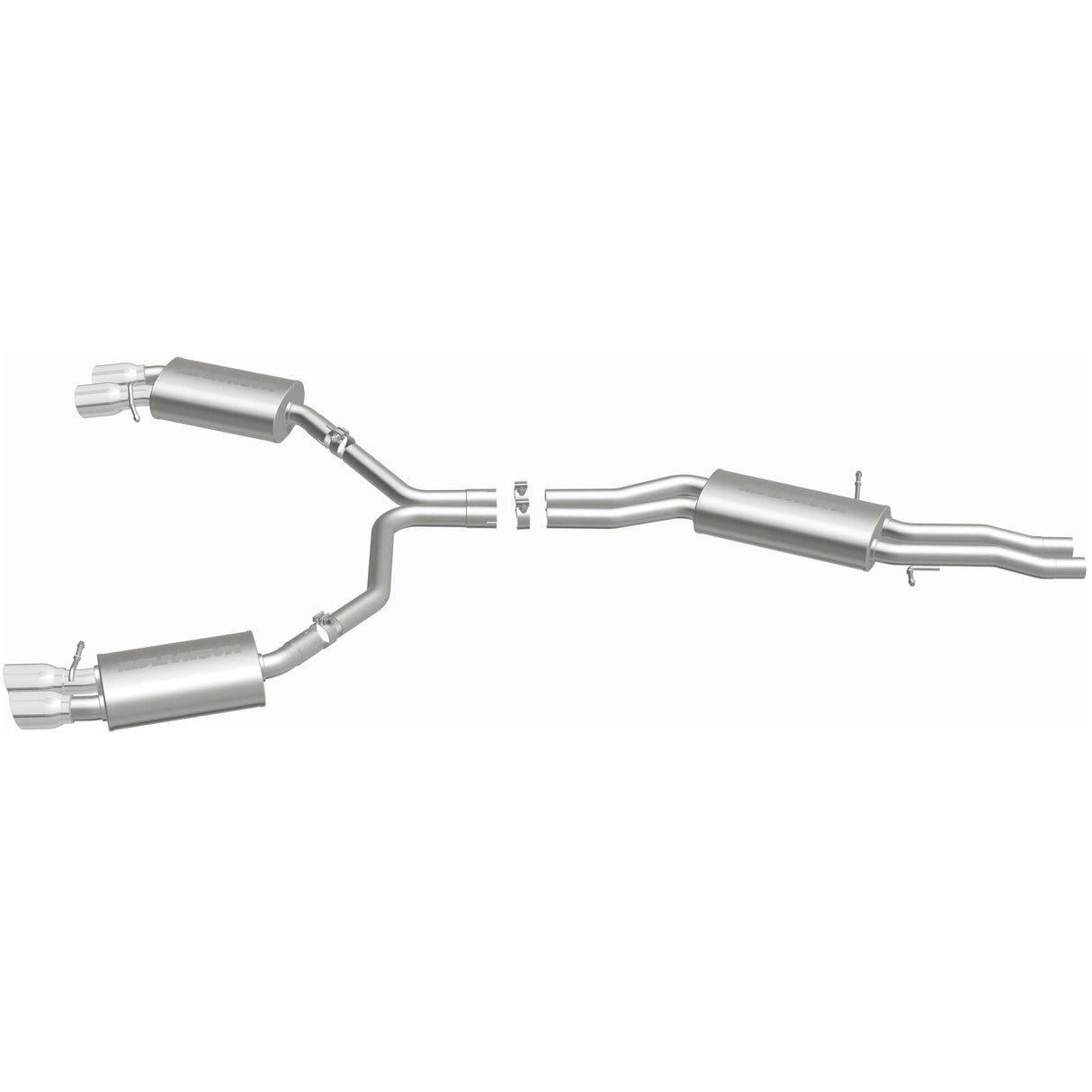 Touring Series Stainless Cat-Back System MagnaFlow Exhaust Products Exhaust System Kit  AXOPROS