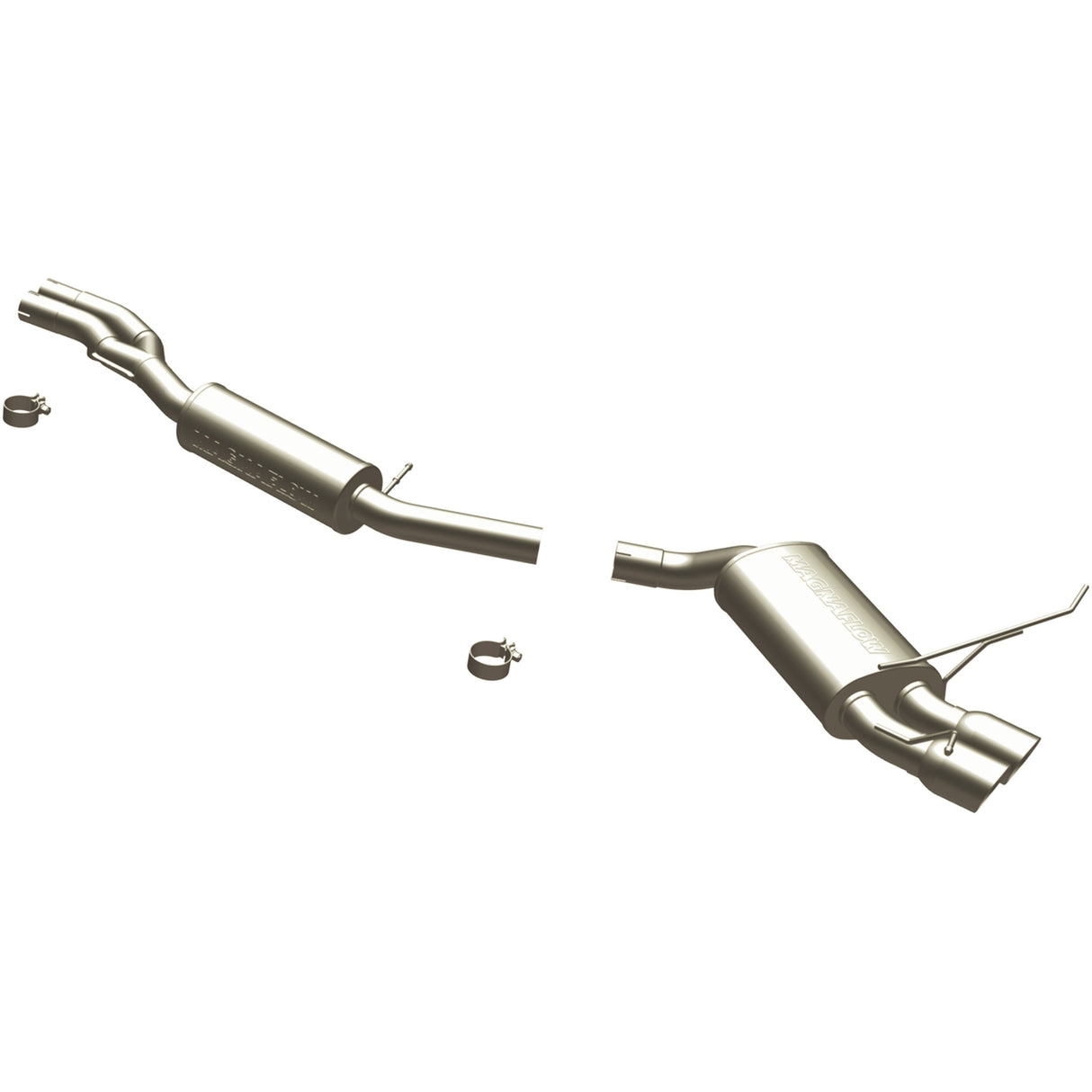 Touring Series Stainless Cat-Back System MagnaFlow Exhaust Products Exhaust System Kit  AXOPROS