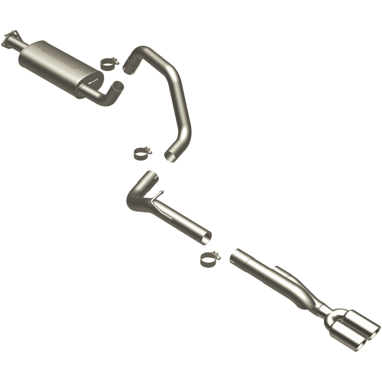 Touring Series Stainless Cat-Back System MagnaFlow Exhaust Products Exhaust System Kit  AXOPROS
