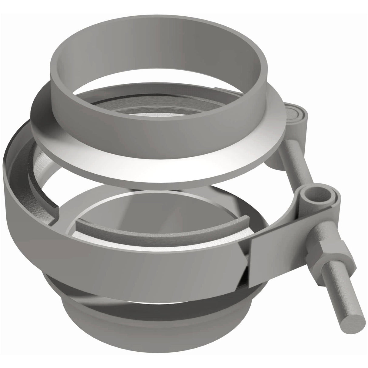 V-Band Clamp - 2.50in. MagnaFlow Exhaust Products Exhaust Clamp  AXOPROS