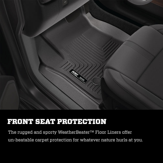 Husky Weatherbeater Front Floor Liners 13211 Husky Liners Floor Liner  AXOPROS