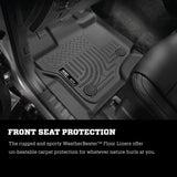 Husky Weatherbeater Front & 2nd Seat Floor Liners (Footwell Coverage) 98711 Husky Liners Floor Liner  AXOPROS