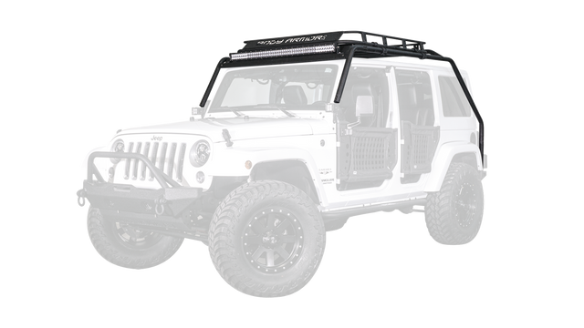 Body Armor 4x4 - JK-6126 - Roof Rack Body Armor 4x4 Light Bar  AXOPROS