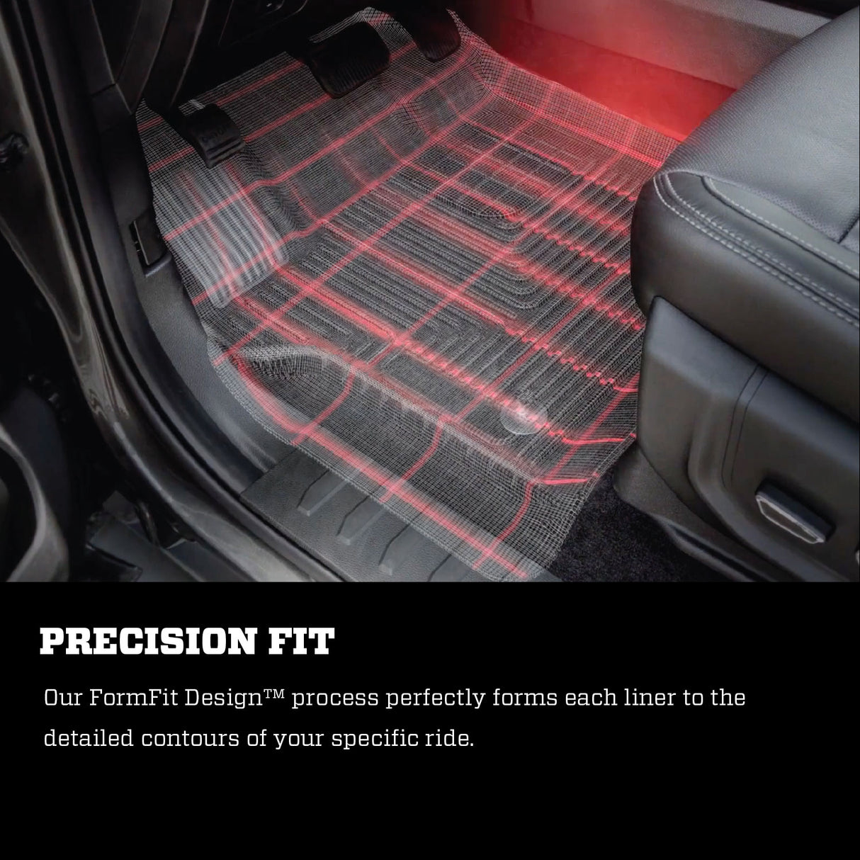 Husky X-act Front Floor Liner 54321 Husky Liners Mud Flap  AXOPROS
