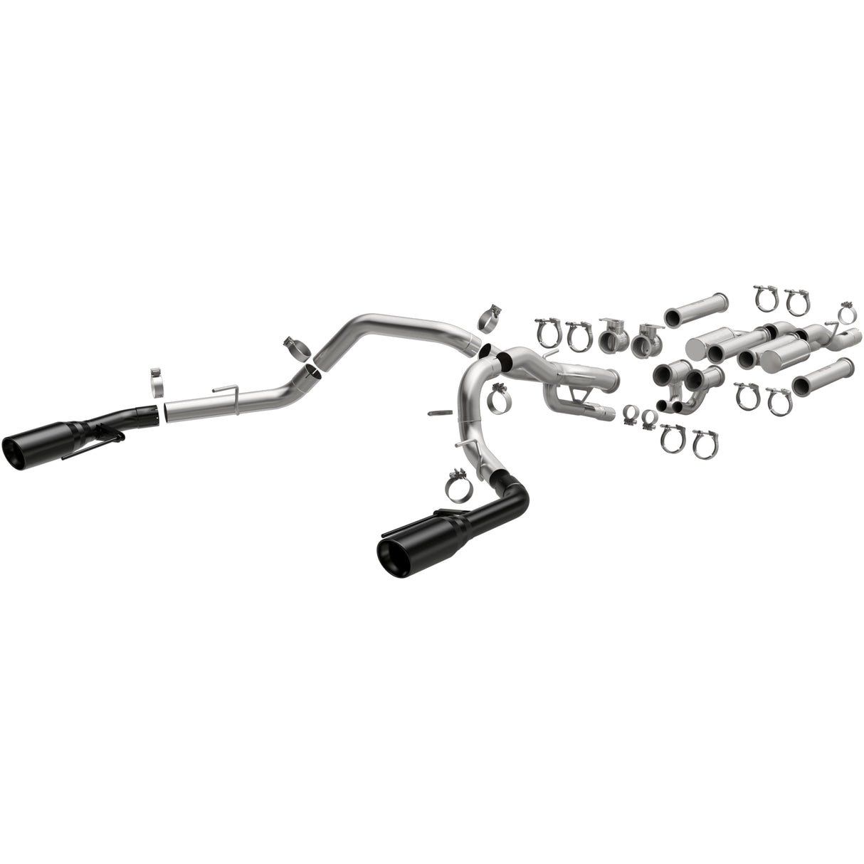 XMOD Series Black Cat-Back System MagnaFlow Exhaust Products Exhaust System Kit  AXOPROS