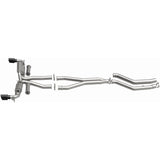 XMOD Series Carbon Fiber Tips Cat-Back System MagnaFlow Exhaust Products Exhaust System Kit  AXOPROS