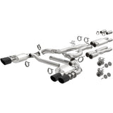 XMOD Series Carbon Fiber Tips Cat-Back System MagnaFlow Exhaust Products Exhaust System Kit  AXOPROS