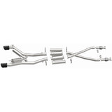 XMOD Series Carbon Fiber Tips Cat-Back System MagnaFlow Exhaust Products Exhaust System Kit  AXOPROS