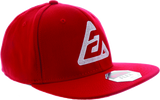 Answer Bold Logo Hat - Red Answer Headwear  AXOPROS