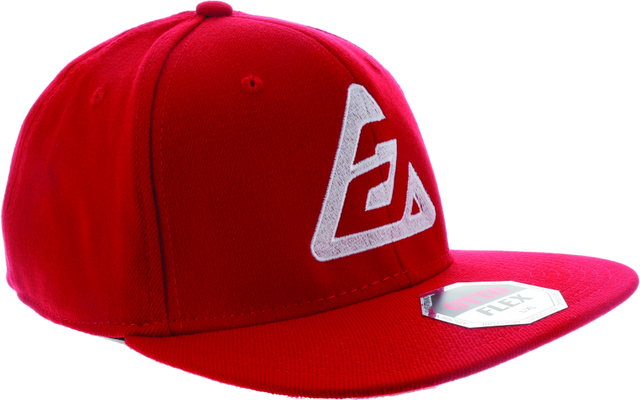 Answer Bold Logo Hat - Red Answer Headwear  AXOPROS