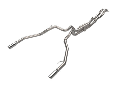 aFe 24-25 Ford Ranger Raptor Vulcan Series 3in 304 SS Cat-Back Exhaust w/ Polished Tips aFe Catback  AXOPROS