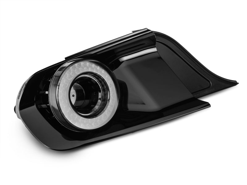 Raxiom 15-22 Ford Mustang Halo LED Tail Lights - Gloss Black Housing (Smoked Lens) Raxiom Tail Lights  AXOPROS