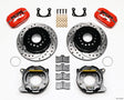 Wilwood Forged Dynalite P/S P-B Kit Drilled-Red New Big Ford 2.50in Offset Wilwood Big Brake Kits  AXOPROS