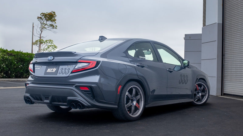 Borla 2022 Subaru WRX 2.4L Turbo AT/MT AWD S-Type Catback Exhaust CB Tips Borla Catback  AXOPROS