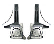 MaxTrac 07-18 Toyota Tundra 2WD 3.5in Front Lift Spindles w/Extended DOT Compliant Brake Lines Maxtrac Steering Knuckles & Spindles  AXOPROS