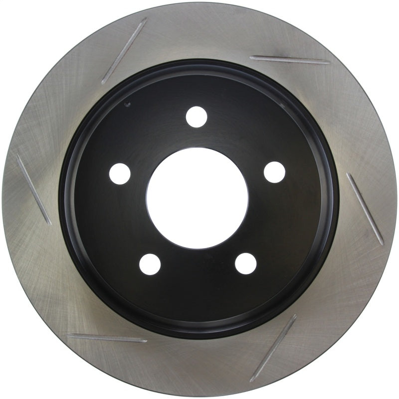 StopTech Power Slot 94-04 Ford Mustang Rear Right Slotted Rotor Stoptech Brake Rotors - Slotted  AXOPROS