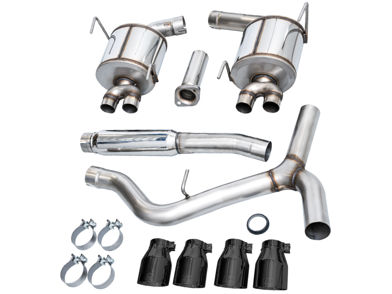 AWE Tuning 2022+ VB Subaru WRX Touring Edition Exhaust - Diamond Black Tips AWE Tuning Catback  AXOPROS