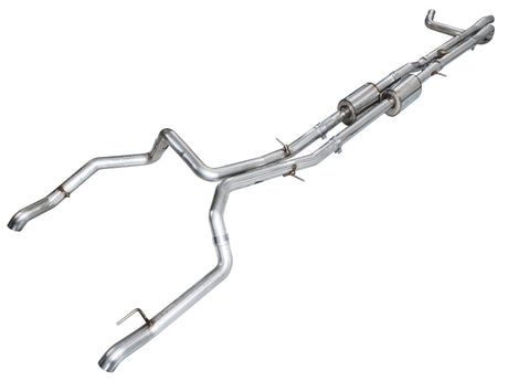 AWE 4th Gen GM 1500 6.2L Catback Split Rear Exit (w/ Bumper Cutouts) - OE Tips AWE Tuning Catback  AXOPROS