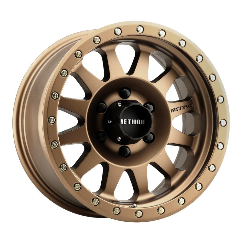 Method MR304 Double Standard 17x8.5 0mm Offset 6x5.5 108mm CB Method Bronze Wheel Method Wheels Wheels - Cast  AXOPROS