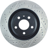 StopTech Slotted & Drilled Sport Brake Rotor Stoptech Brake Rotors - Slot & Drilled  AXOPROS