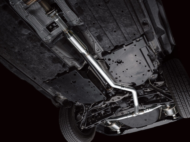 AWE 20-25 Subaru Outback (Wilderness & XT) 0FG Catback Exhaust w/Dual BashGuards AWE Tuning Catback  AXOPROS