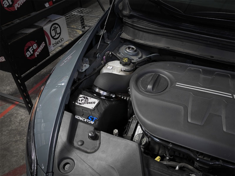 aFe Momentum ST Pro 5R Cold Air Intake System 14-18 Jeep Cherokee (KL) V6 3.2L aFe Cold Air Intakes  AXOPROS