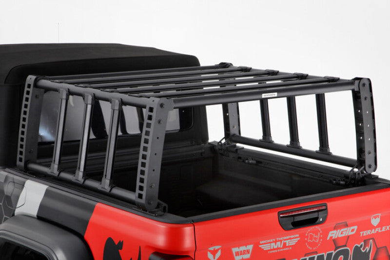 Go Rhino 19-21 Jeep Gladiator XRS Overland Xtreme Rack - Box 1 (Req. gor5950000T-02) Go Rhino Truck Bed Rack  AXOPROS