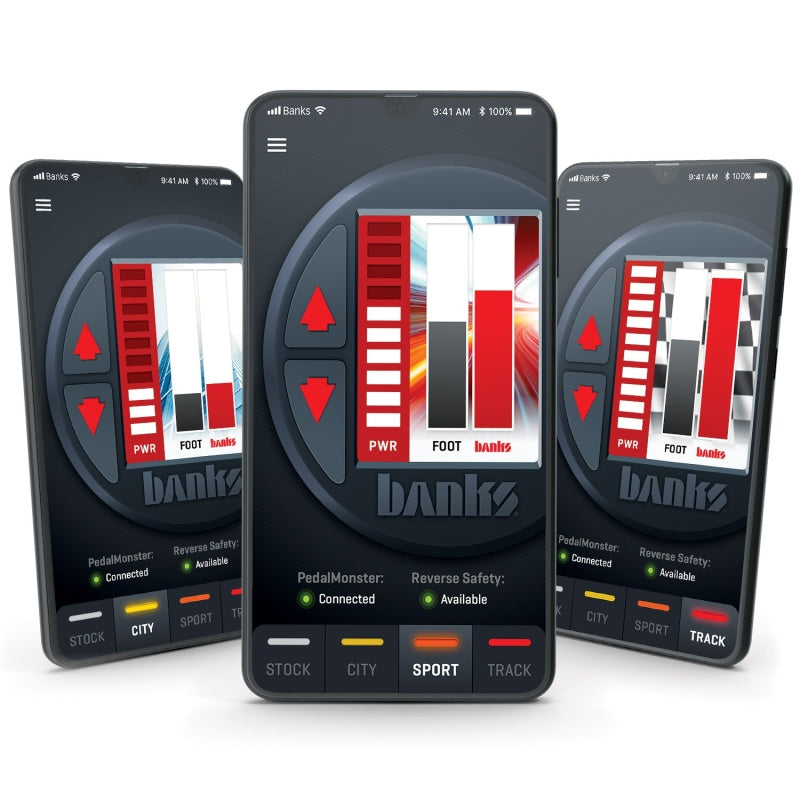 Banks Power Pedal Monster Kit (Stand-Alone) - Molex MX64 - 6 Way - Use w/iDash 1.8 Banks Power Throttle Controllers  AXOPROS