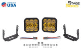 Diode Dynamics SS5 LED Pod Sport - Yellow Combo (Pair) Diode Dynamics Light Accessories and Wiring  AXOPROS